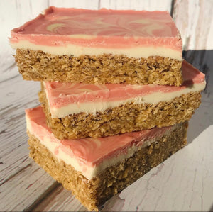 Strawberries & Cream Flapjack